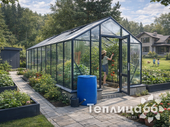 Теплица botanik Standard под стекло, ширина 2,8 м. (калькулятор)